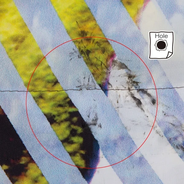 イッセイミヤケISSEY MIYAKE ライングラフィックプリントベルトパンツ マルチ1 K-110965_009