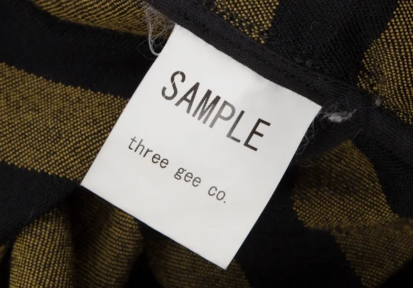 ベルンハルトウィルヘルムBernhard Willhelm ストライプストラップクロップドパンツ オレンジ黒M位 K-110974_014