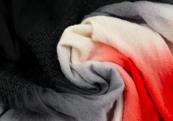 ベルンハルトウィルヘルムBernhard Willhelm グラデーションウールキャミソールトップス 赤生成り黒M K-110975_014