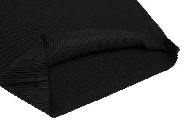 オムプリッセ イッセイ ミヤケHOMME PLISSE ISSEY MIYAKE プリーツVネックカットソー 黒3 K-111005_007