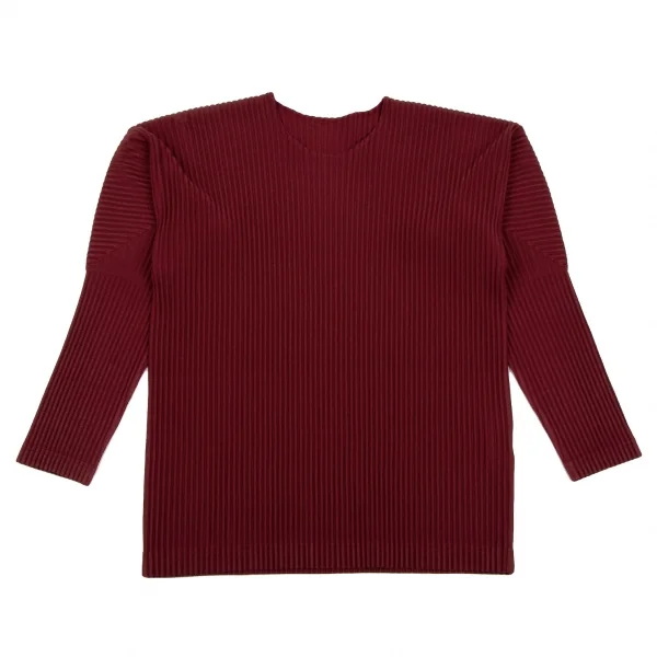 オムプリッセ イッセイ ミヤケHOMME PLISSE ISSEY MIYAKE プリーツカットソー レンガ3 K-111006_001