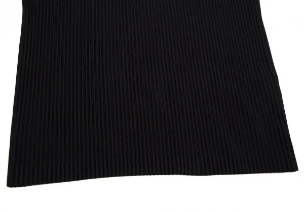 オムプリッセ イッセイ ミヤケHOMME PLISSE ISSEY MIYAKE 配色切替プリーツカットソー 黒ベージュF K-111007_008