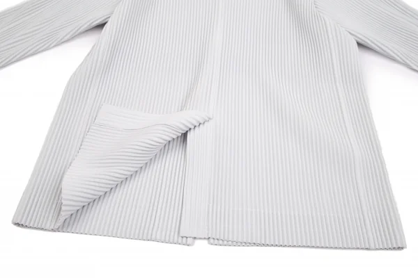 オムプリッセ イッセイ ミヤケHOMME PLISSE ISSEY MIYAKE プリーツテーラードジャケット アイスグレー2 K-111010_011
