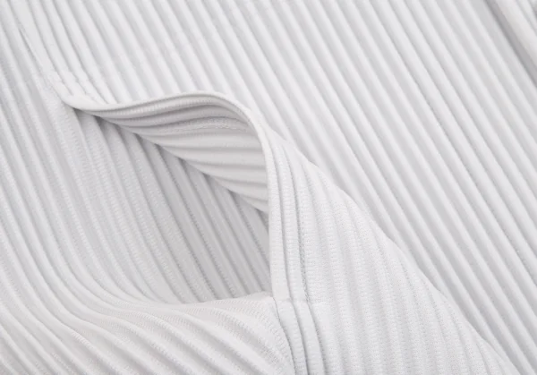 オムプリッセ イッセイ ミヤケHOMME PLISSE ISSEY MIYAKE プリーツテーラードジャケット アイスグレー2 K-111010_007