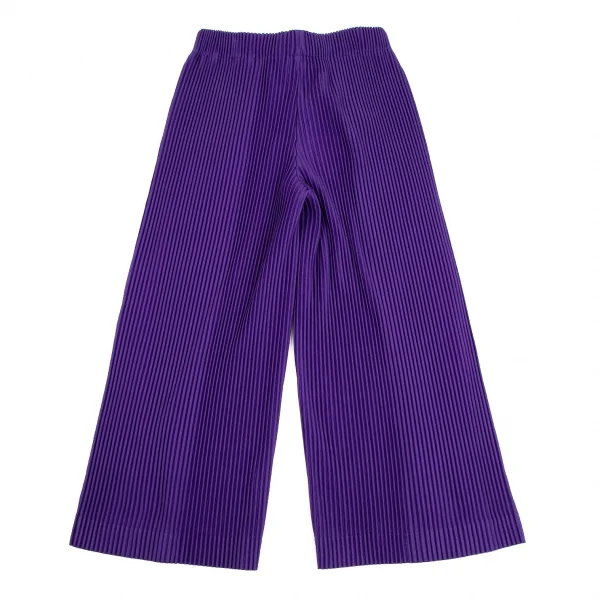 オムプリッセ イッセイ ミヤケHOMME PLISSE ISSEY MIYAKE サイドタックプリーツワイドパンツ 紫1 K-111017_011