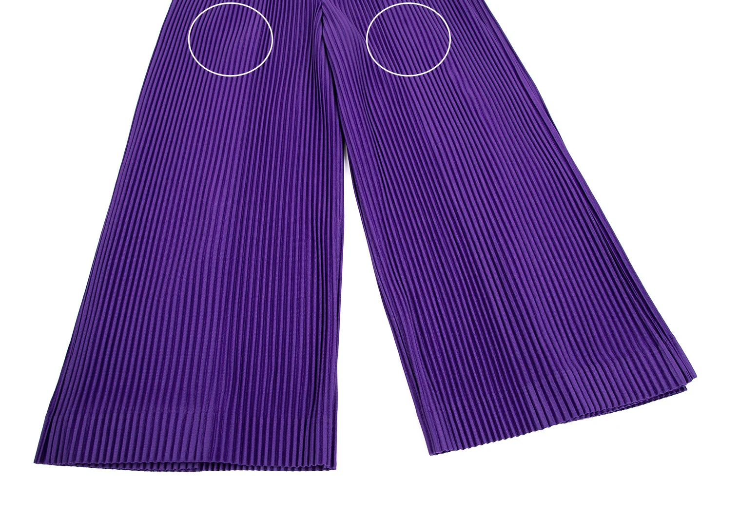 HOMME PLISSE ISSEY MIYAKE Side Tuck Pleated Wide Pants Purple 1 (K