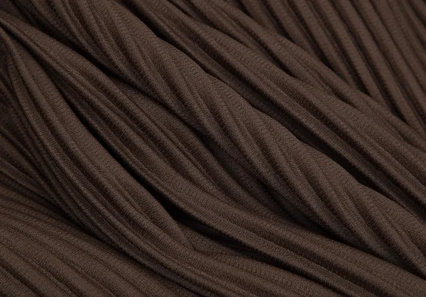 オムプリッセ イッセイ ミヤケHOMME PLISSE ISSEY MIYAKE サイドタックプリーツワイドパンツ 茶1 K-111018_013