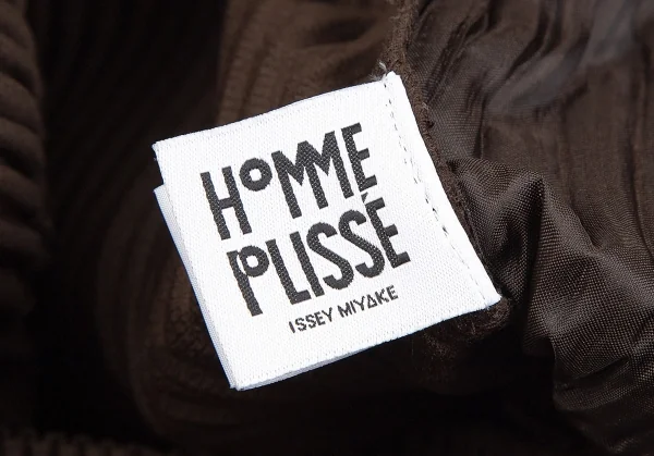 オムプリッセ イッセイ ミヤケHOMME PLISSE ISSEY MIYAKE サイドタックプリーツワイドパンツ 茶1 K-111018_016
