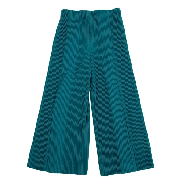 HOMME PLISSE ISSEY MIYAKE Tuck Pleats Wide Pants Blue 2 K-111020_001