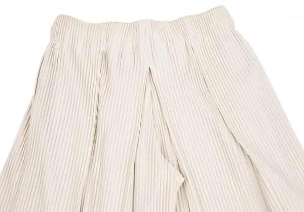オムプリッセ イッセイ ミヤケHOMME PLISSE ISSEY MIYAKE プリーツ袴パンツ アイボリー2 K-111021_011