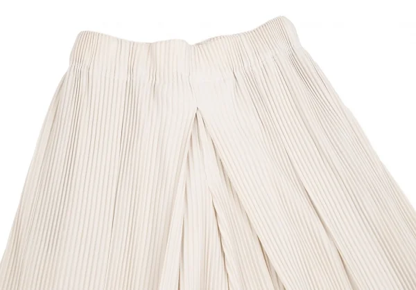 オムプリッセ イッセイ ミヤケHOMME PLISSE ISSEY MIYAKE プリーツ袴パンツ アイボリー2 K-111021_002
