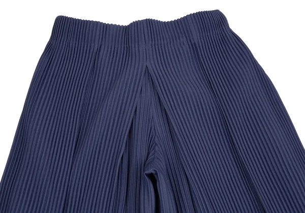 オムプリッセ イッセイ ミヤケHOMME PLISSE ISSEY MIYAKE プリーツ袴パンツ 紺2 K-111022_010