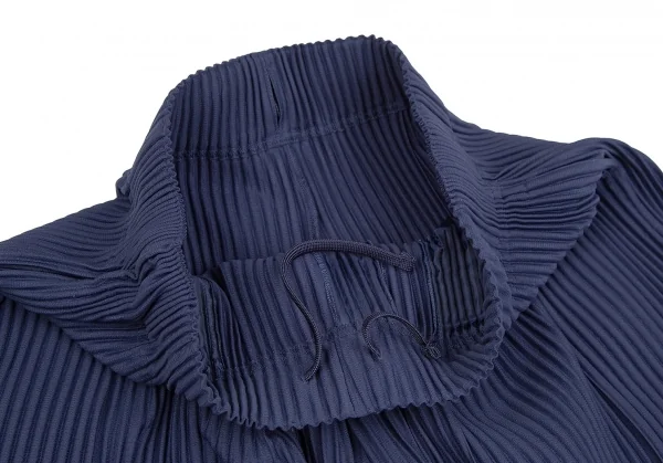 オムプリッセ イッセイ ミヤケHOMME PLISSE ISSEY MIYAKE プリーツ袴パンツ 紺2 K-111022_005