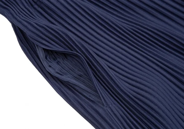 オムプリッセ イッセイ ミヤケHOMME PLISSE ISSEY MIYAKE プリーツ袴パンツ 紺2 K-111022_006