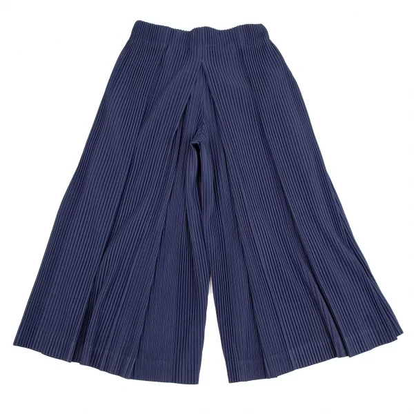 オムプリッセ イッセイ ミヤケHOMME PLISSE ISSEY MIYAKE プリーツ袴パンツ 紺2 K-111022_009
