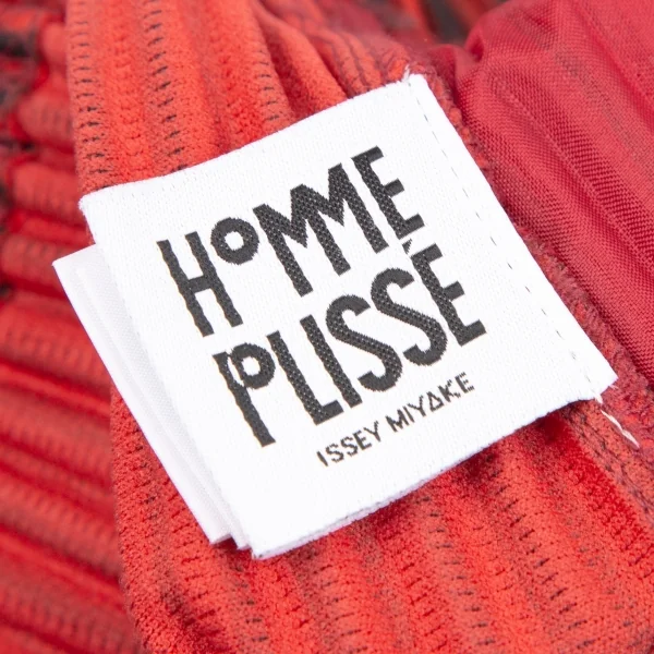 オムプリッセ イッセイ ミヤケHOMME PLISSE ISSEY MIYAKE プリーツストライプ袴パンツ 赤黒3 K-111024_017