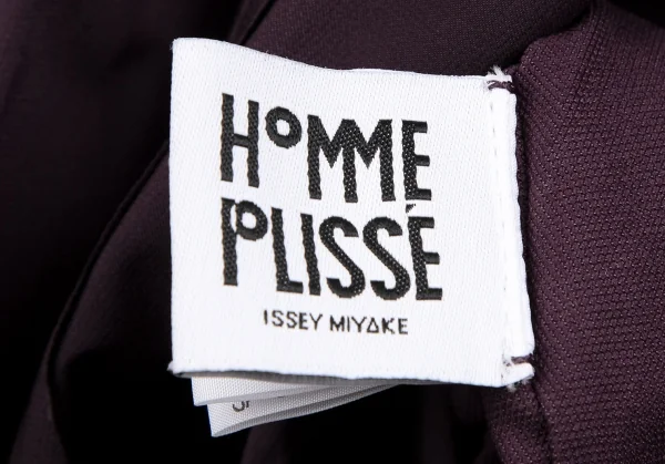 オムプリッセ イッセイ ミヤケHOMME PLISSE ISSEY MIYAKE ハンドプリーツエッジコート 紫3 K-111028_017