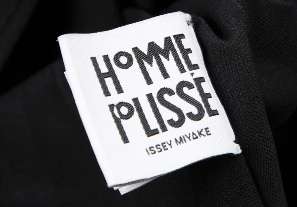 オムプリッセ イッセイ ミヤケHOMME PLISSE ISSEY MIYAKE ハンドプリーツエッジコート 黒1 K-111029_017