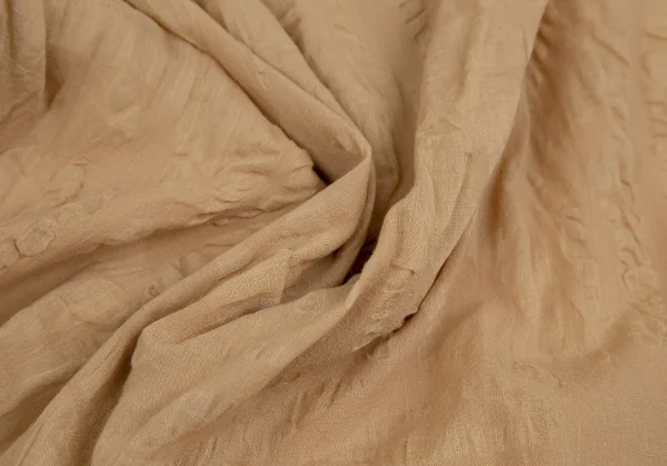 プランテーションPlantation ボタニカルリップルスタンドカラー半袖シャツ モカベージュM K-111057_012