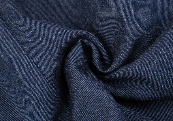 コムデギャルソンCOMME des GARCONSウールダブルブレストベルテッドジャケットセットアップ 紺M K-111073_019