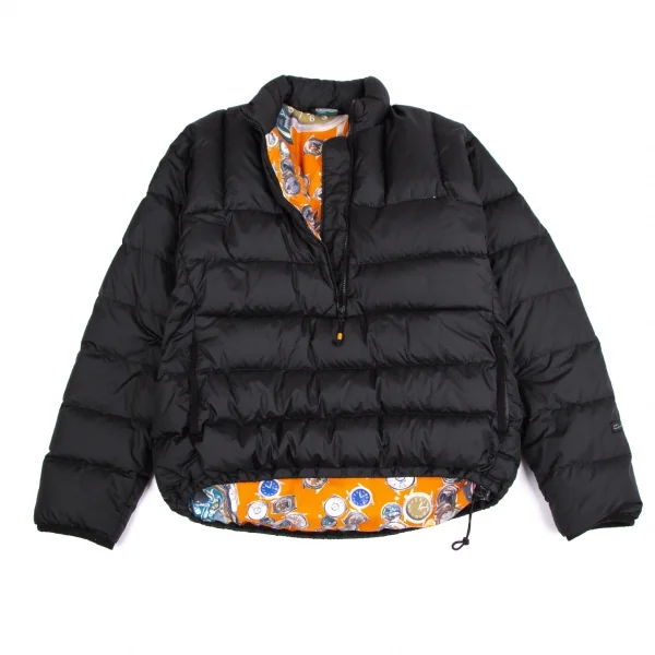 ポールスミス ジーンズ Paul Smith JEANS リップストップハーフジップダウンジャケット 黒L K-111075_001