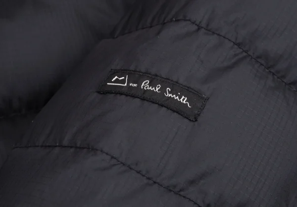 ポールスミス ジーンズ Paul Smith JEANS リップストップハーフジップダウンジャケット 黒L K-111075_010