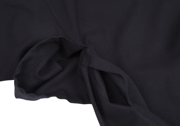 コムデギャルソンCOMME des GARCONSウールギャバセーラーカラーセパレートデザインワンピース 紺M K-111104_010