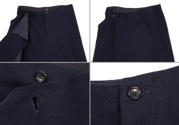 COMME des GARCONS Wool 2 Ways Design Skirt K-111108_005