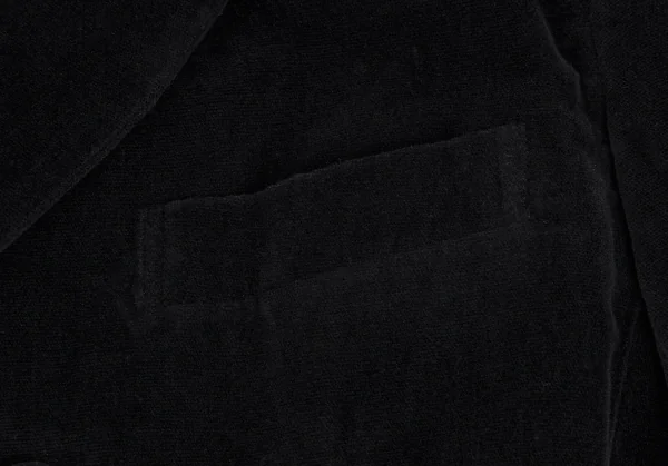 コムデギャルソン ノアールCOMME des GARCONSNOIR リボンベルトデザインベロアダブルジャケット 黒M K-111115_006