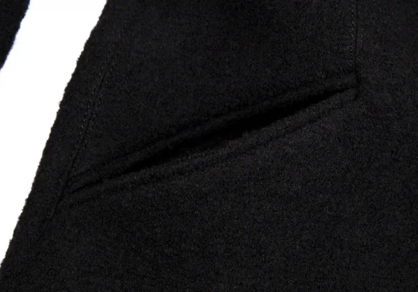 アルマーニ コレッツォーニARMANI COLLEZIONI ウールショートジャケット 黒40 K-111121_011