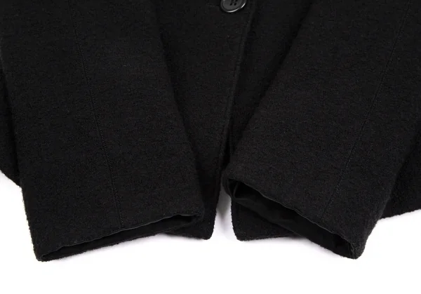 アルマーニ コレッツォーニARMANI COLLEZIONI ウールショートジャケット 黒40 K-111121_006