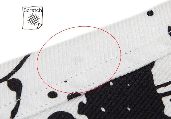 エルメスHERMES コットンリネンスプラッシュプリントブラウス 白黒他36 K-111126_004