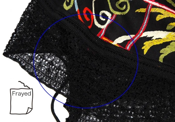 ジョンガリアーノJohn Galliano ボタニカルプリントシフォン切替レースアンサンブル 黒マルチM位 K-111136_008