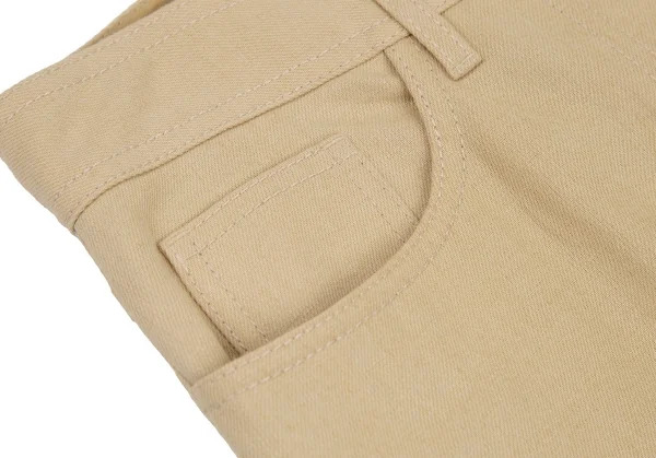 HERMES Lining Pattern Linen Pants K-111142_006
