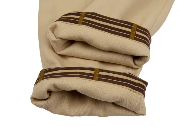 HERMES Lining Pattern Linen Pants K-111142_009