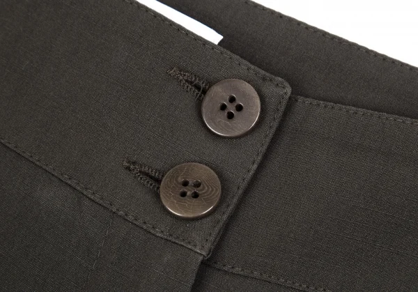 アルマーニ コレッツォーニARMANI COLLEZIONI ワイドスラックスパンツ チャコール42 K-111145_006