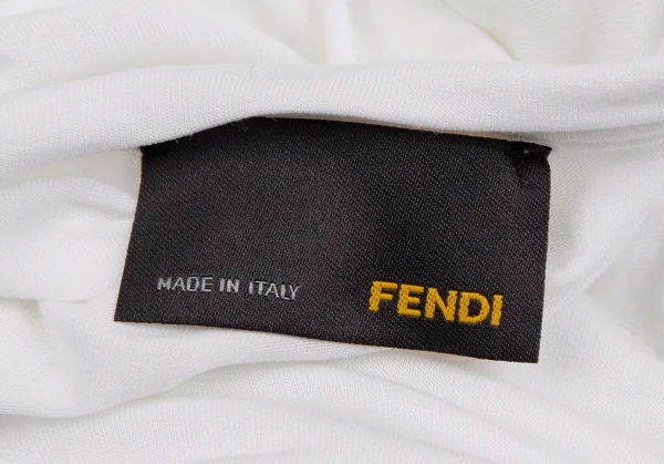 フェンディFENDI ホースプリントTシャツ 白M位 K-111165_015