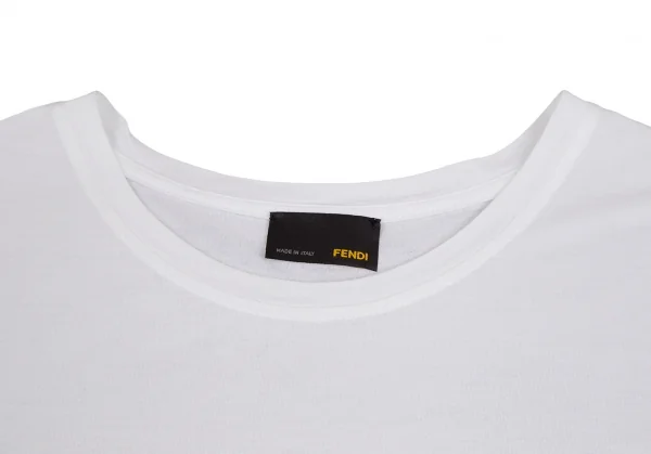 フェンディFENDI ホースプリントTシャツ 白M位 K-111165_003