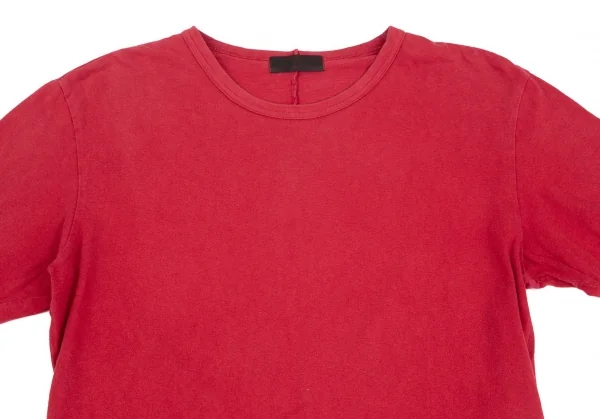 ワイズフォーメンY's for men コットン製品染めグラデーションTシャツ 赤ベージュ2 K-111181_002