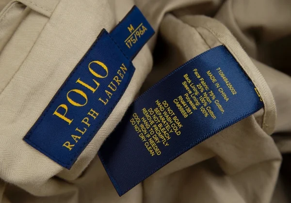 ポロラルフローレンPOLO RALPH LAUREN ポニーワンポイント刺繍スイングトップジャケット ベージュM K-111201_018