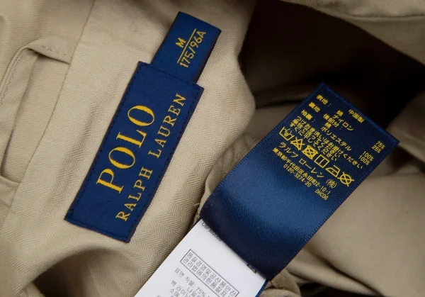 ポロラルフローレンPOLO RALPH LAUREN ポニーワンポイント刺繍スイングトップジャケット ベージュM K-111201_019
