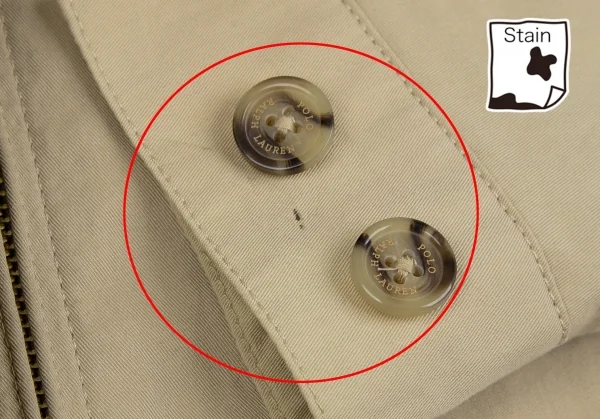 ポロラルフローレンPOLO RALPH LAUREN ポニーワンポイント刺繍スイングトップジャケット ベージュM K-111201_005