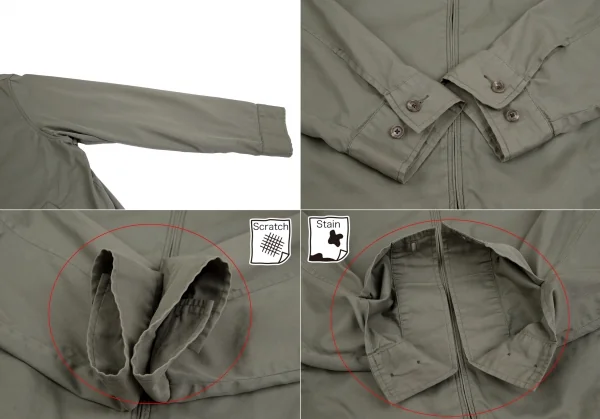 ポロbyラルフローレンPOO by Ralph Lauren ポニーワンポイント刺繍チンストラップスイングトップジャケット オリーブL K-111202_007