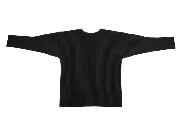 オムプリッセ イッセイ ミヤケHOMME PLISSE ISSEY MIYAKE プリーツカットソー 黒2 K-111205_010