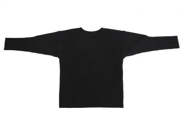 オムプリッセ イッセイ ミヤケHOMME PLISSE ISSEY MIYAKE プリーツカットソー 黒2 K-111205_002