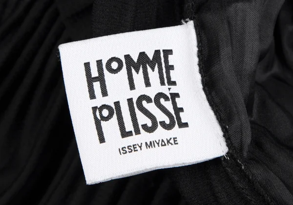 オムプリッセ イッセイ ミヤケHOMME PLISSE ISSEY MIYAKE プリーツテーパードパンツ 黒1 K-111206_014