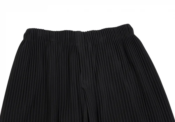 オムプリッセ イッセイ ミヤケHOMME PLISSE ISSEY MIYAKE プリーツテーパードパンツ 黒1 K-111206_002
