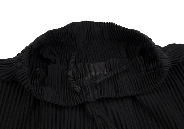 オムプリッセ イッセイ ミヤケHOMME PLISSE ISSEY MIYAKE プリーツテーパードパンツ 黒1 K-111206_003