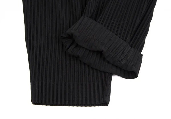 オムプリッセ イッセイ ミヤケHOMME PLISSE ISSEY MIYAKE プリーツテーパードパンツ 黒1 K-111206_008