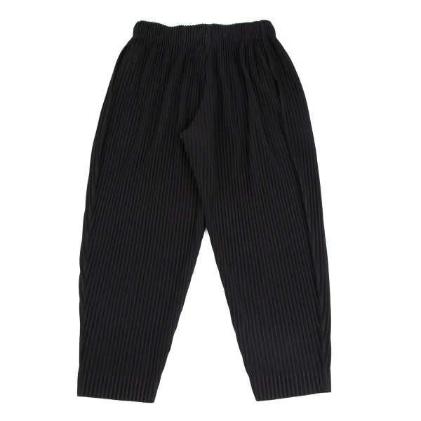 オムプリッセ イッセイ ミヤケHOMME PLISSE ISSEY MIYAKE プリーツテーパードパンツ 黒1 K-111206_009